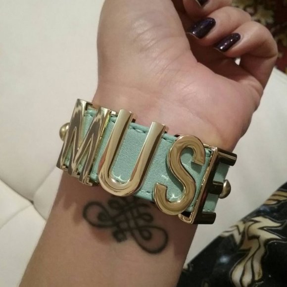 BCBGengeration MUSE Affirmation Bracelet Cuff, NWT! - Picture 5 of 5